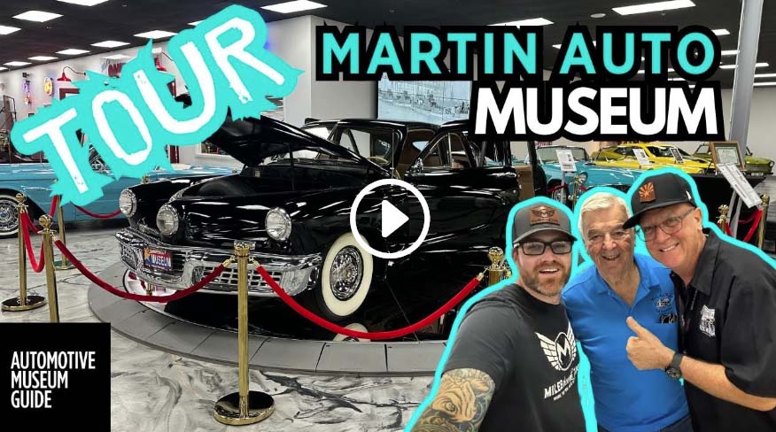 Sean Mathis Tours Martin Auto Museum With Mel Martin Himself