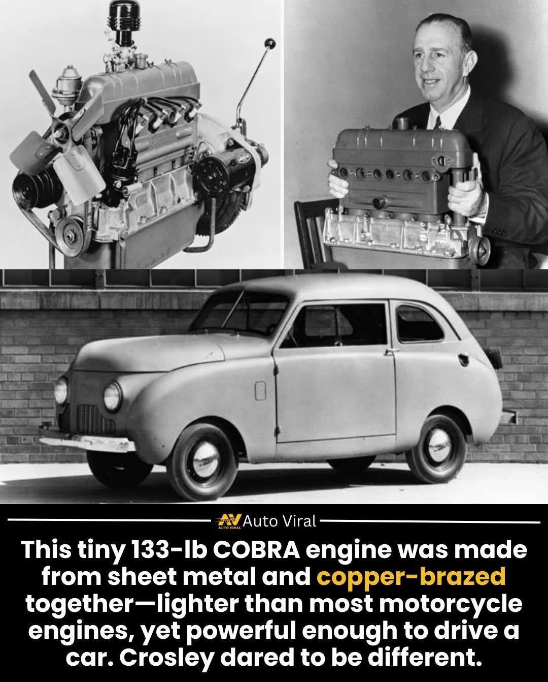 Crosley’s COBRA Engine